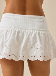 Miranda Eyelet Mini Skort Detail 5 - ALTAR'D STATE KIDS