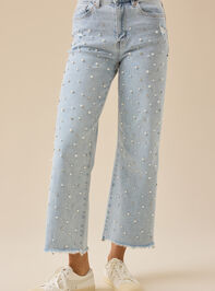 Pearlina Embellished Jeans Detail 3 - ALTAR'D STATE KIDS