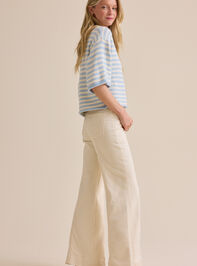 Iris Striped Roll Neck Cardigan Detail 5 - ALTAR'D STATE KIDS