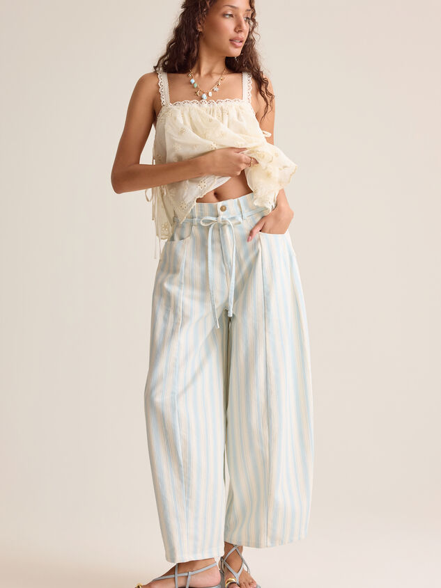 Alondra Stripe Tie Pants - AS Kids