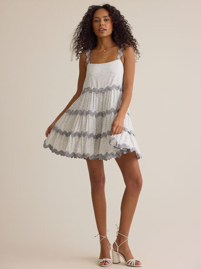 Amelia Floral Ric Rac Mama Dress - ALTAR'D STATE KIDS