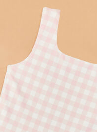 Lena Gingham Unitard Detail 3 - ALTAR'D STATE KIDS