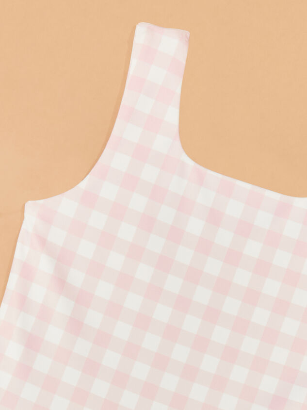 Lena Gingham Unitard Detail 3 - ALTAR'D STATE KIDS