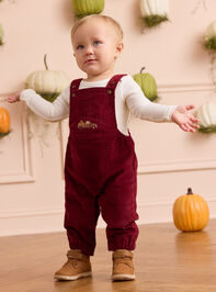 Feeling Fall Corduroy Overalls - AS Kids