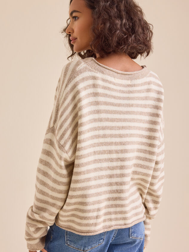 Hollen Striped Sweater Detail 5 - ALTAR'D STATE KIDS