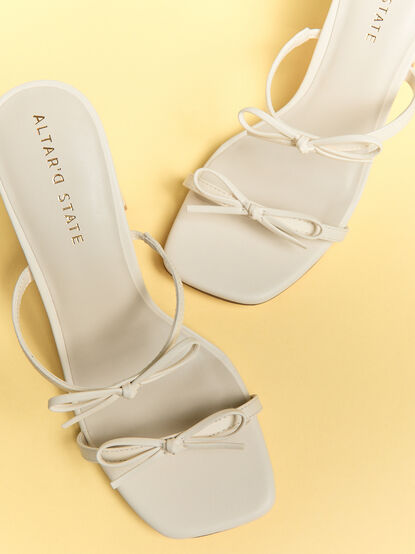 Wendy Double Bow Kitten Heels - ALTAR'D STATE KIDS