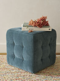 Skye Upholstered Ottoman Detail 2 - AS Kids