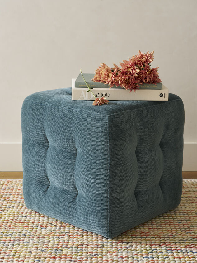 Skye Upholstered Ottoman Detail 2 - AS Kids