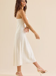 Olandria Satin Midi Dress Detail 3 - ALTAR'D STATE KIDS