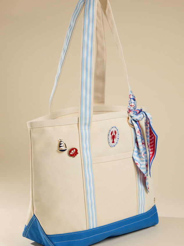 Lobster Canvas Tote Bag Detail 2 - ALTAR'D STATE KIDS