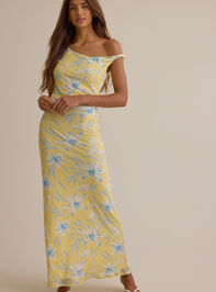 Zari Floral Ruched Maxi Dress - ALTAR'D STATE KIDS