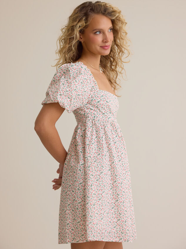 Luna Floral Mama Dress Detail 3 - ALTAR'D STATE KIDS