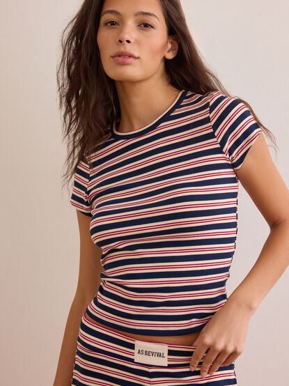 Classic Coast Stripe Top - AS Kids