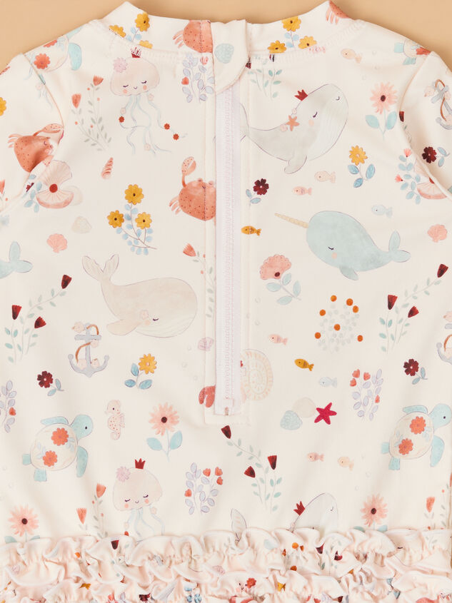 Sea Creature One Piece Swimsuit Detail 5 - ALTAR'D STATE KIDS