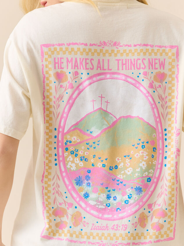 All Things New Graphic Tee Detail 6 - AS Kids