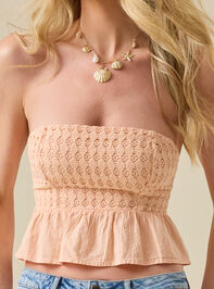 Yara Crochet Peplum Top Detail 2 - ALTAR'D STATE KIDS