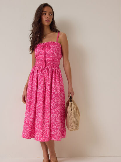 Calysta Floral Midi Dress - ALTAR'D STATE KIDS