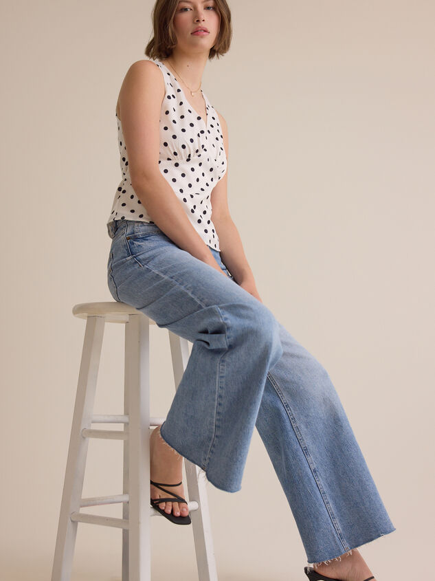 Brianna Dot Satin Tank Detail 3 - ALTAR'D STATE KIDS