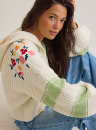 Lilyana Embroidered Hoodie Sweater - AS Kids
