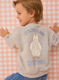 Guess What Graphic Sweatshirt - AS Kids