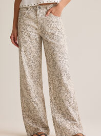 Shayleigh Leopard Barrel Pant Detail 3 - AS Kids