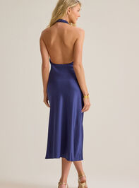 Maggie Satin Midi Dress Detail 5 - AS Kids