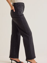 Carlin High Rise Straight Leg Jean Detail 4 - AS Kids