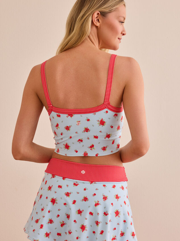 Rally Check Floral Tank Detail 5 - ALTAR'D STATE KIDS