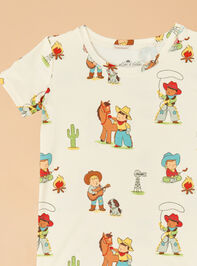 Vintage Cowboy Lounge Set Detail 3 - ALTAR'D STATE KIDS