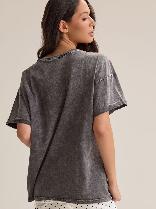 Rock N Roll Oversized Tee Detail 5 - AS Kids