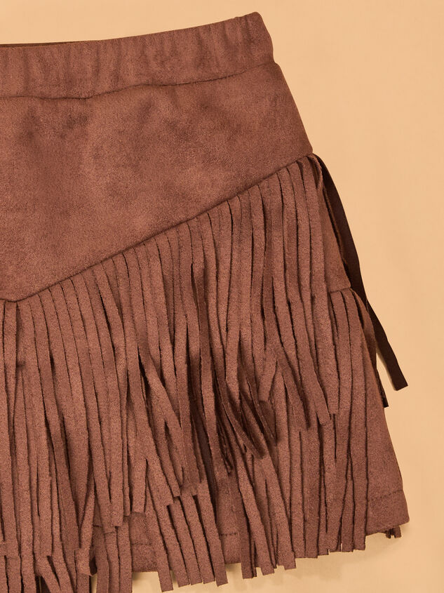Faye Fringe Western Skort Detail 2 - AS Kids