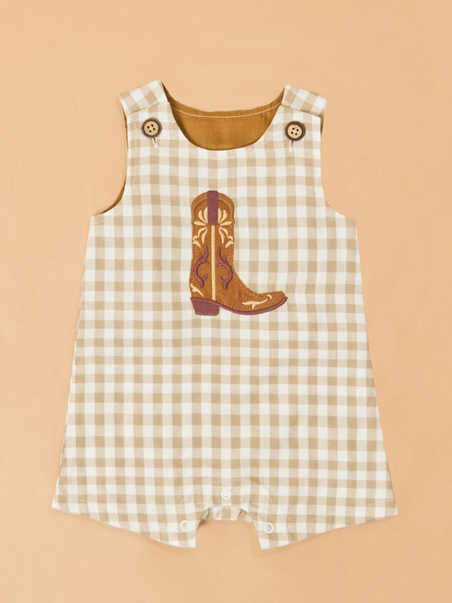 Cody Gingham Shortall by Mudpie - ALTAR'D STATE KIDS
