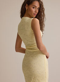 Celine Lace Shift Dress Detail 5 - ALTAR'D STATE KIDS