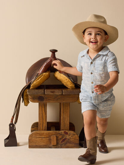 Emery Patchwork Top - ALTAR'D STATE KIDS