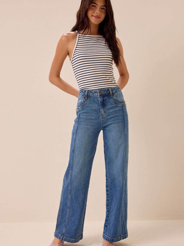Cecily High Rise Straight Leg Jeans - AS Kids