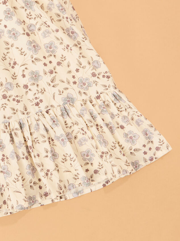 Kayela Floral Toddler Dress Detail 3 - AS Kids