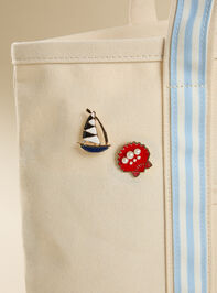 Lobster Canvas Tote Bag Detail 4 - ALTAR'D STATE KIDS