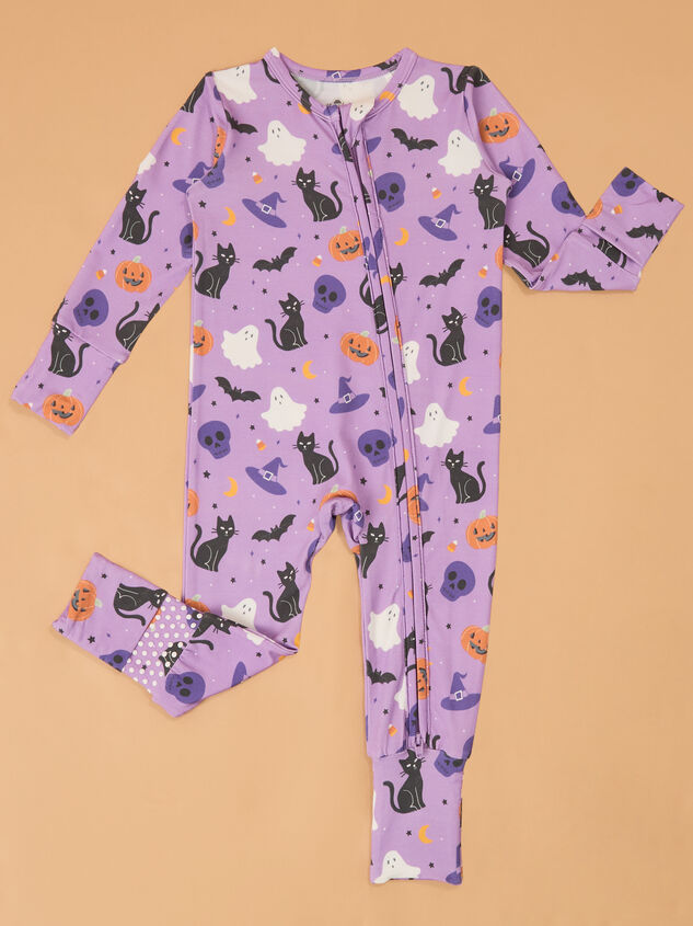 Spooky Nights Romper Detail 3 - AS Kids
