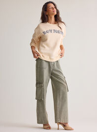 Boy Mom Camo Sweatshirt Detail 3 - AS Kids