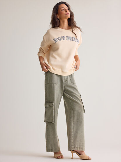 Boy Mom Camo Sweatshirt - AS Kids