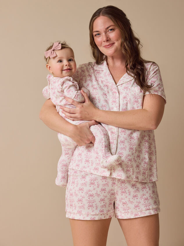 Bonnie Bows Toile PJ Set - ALTAR'D STATE KIDS