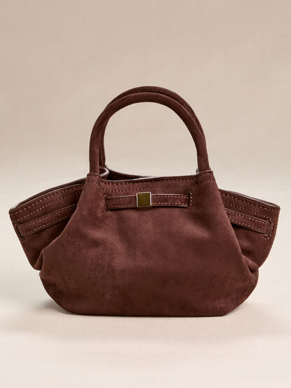Sienna Belted Suede Mini Crossbody - AS Kids