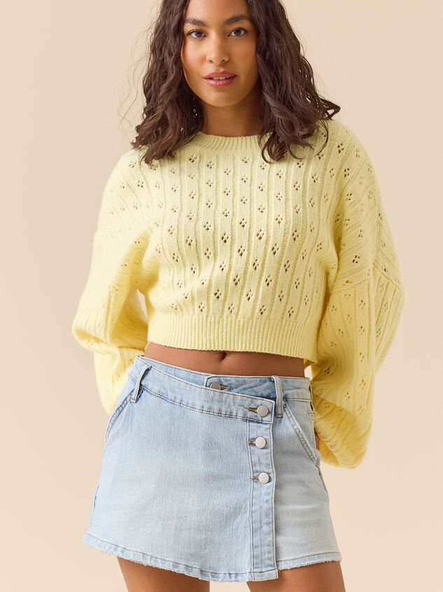 Alice Button Denim Skort - ALTAR'D STATE KIDS