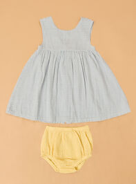 Genevieve Gingham Bow Back Dress - ALTAR'D STATE KIDS