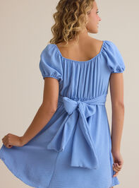 Delilah Crossover Mini Dress Detail 4 - AS Kids