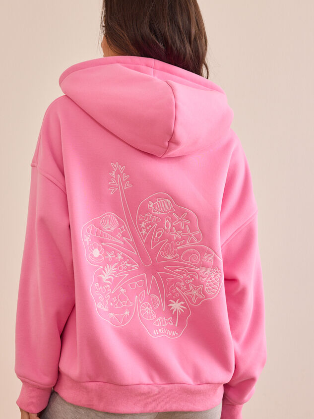 Hibiscus Paradise Hoodie - ALTAR'D STATE KIDS