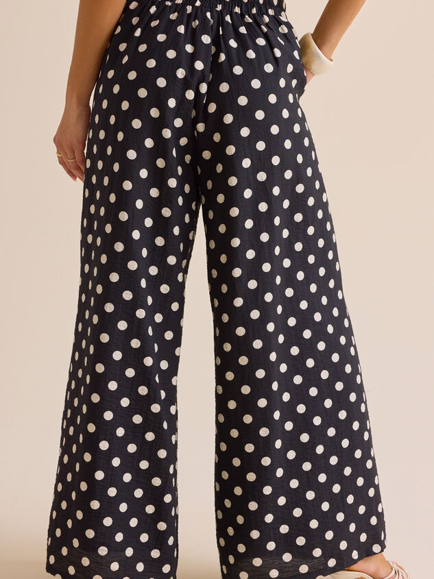 Veda Polka Dot Trouser Pants Detail 5 - ALTAR'D STATE KIDS