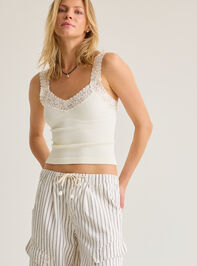 Harley Lace Trim Cami Detail 3 - AS Kids