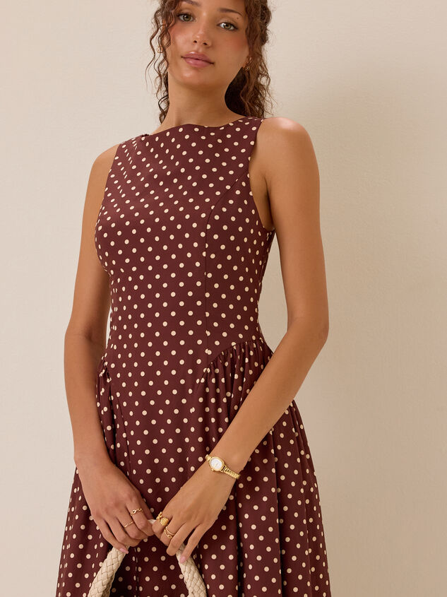 Cosette Square Neck Maxi Dress Detail 2 - AS Kids