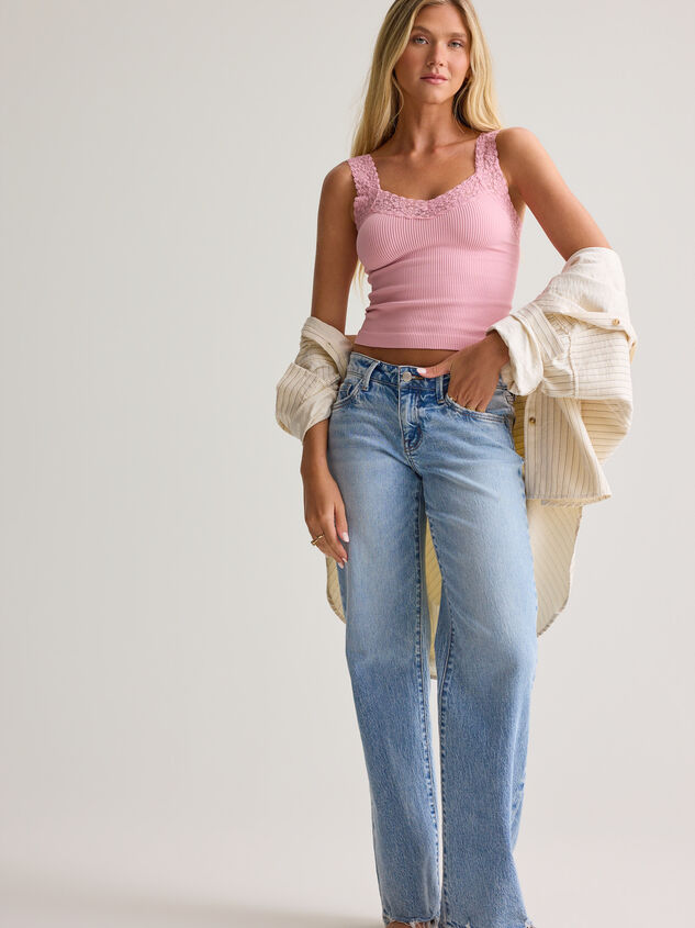Harley Lace Trim Cami Detail 2 - AS Kids